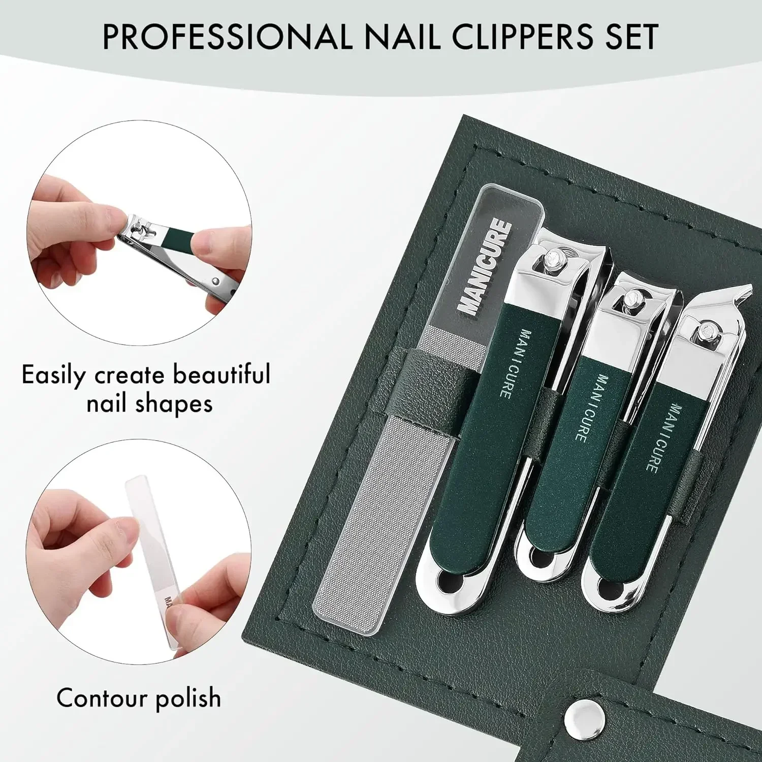 4 szt. Profesjonalny zestaw do – Mens Grooming Travel Kit recenzja i cena