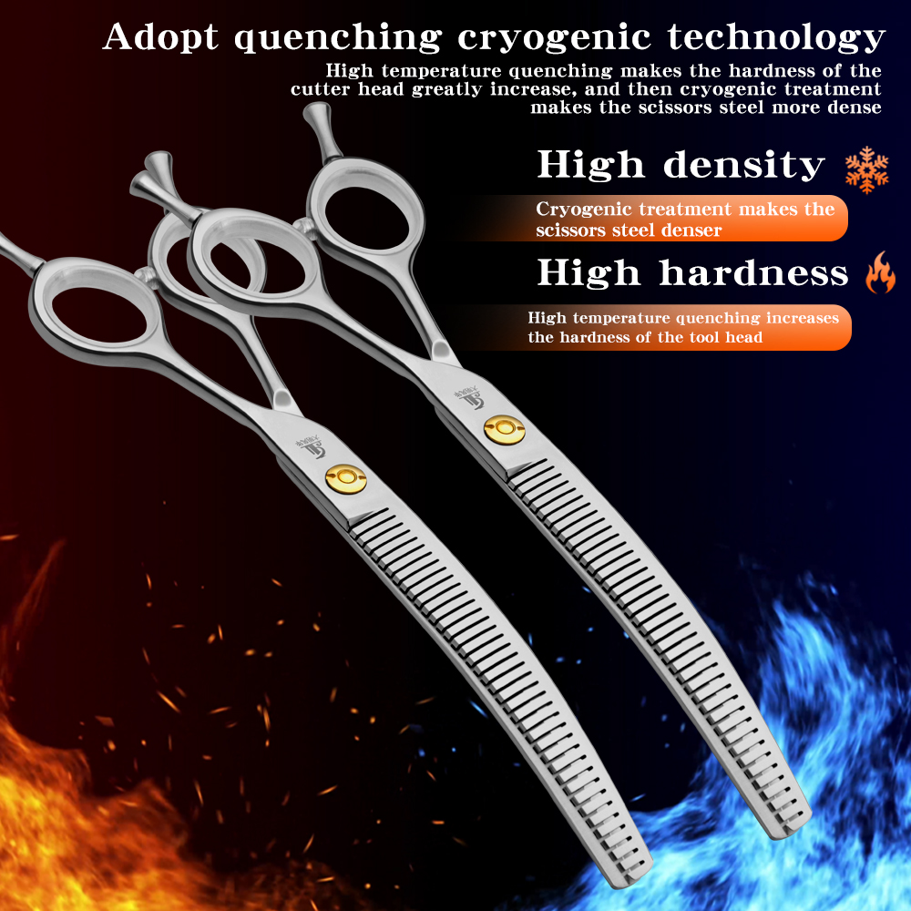Precyzyjne, zakrzywione nożycz – Grooming Scissors recenzja i cena