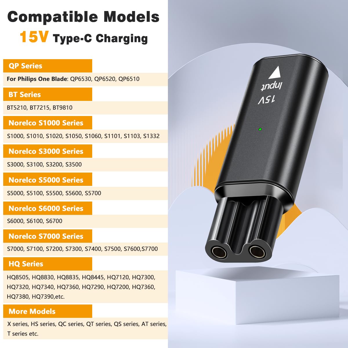 Brangdy 15V HQ8505 Type-C Shav – Body Trimmer recenzja i cena
