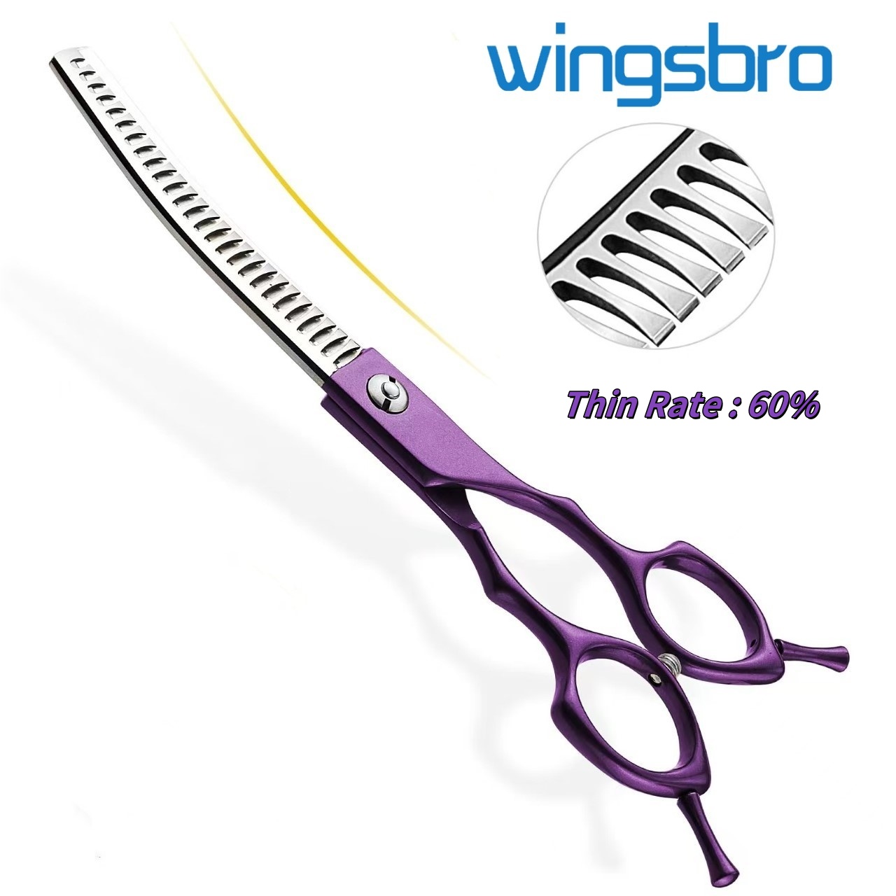 7-calowe zakrzywione nożyce do – Grooming Scissors recenzja i cena